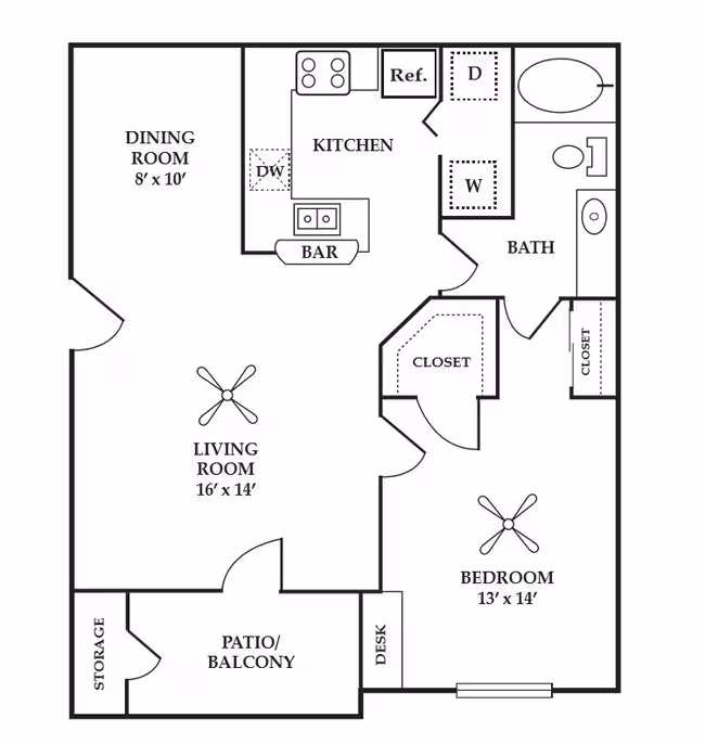 Unit 01-335 01-813 floor plan